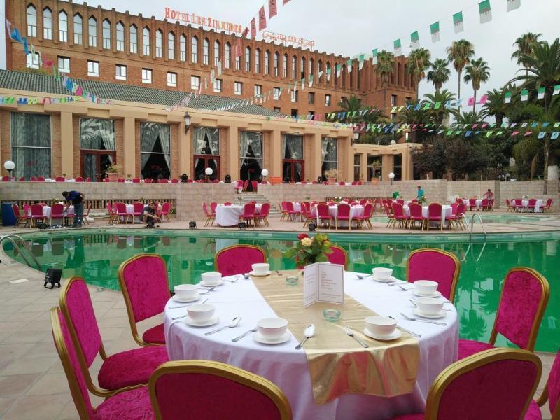 Hotel Les Zianides Tlemcen Eksteriør billede